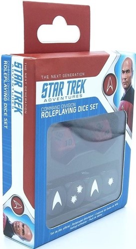 Star Trek Adventures RPG: Command Division Dice Set