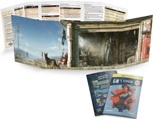 MUH0580219 Fallout RPG: GM Screen Plus Booklet And Flysheet published by Modiphius