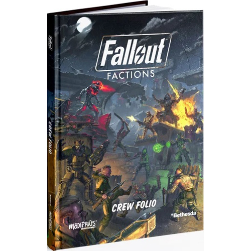 1!MUH107120 Fallout: Factions - Crew Folio published by Modiphius