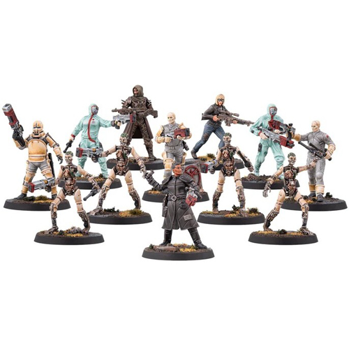 2!MUH1620140 Fallout Factions Miniatures Game: Institute Core Box published by Modiphius