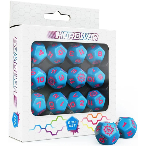 MUH1680112 HardWar Miniatures Game: D12 Dice Set published by Modiphius