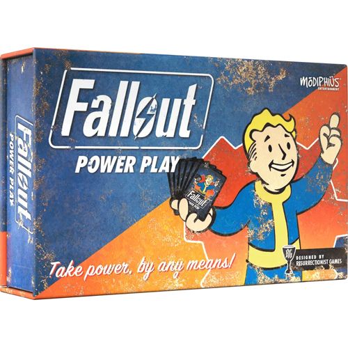 2!MUH180101 Fallout: Power Play Card Game published by Modiphius