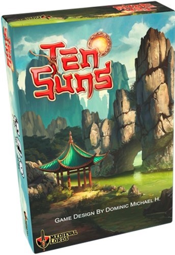 2!MVL011 Ten Suns Card Game published by Medieval Lords