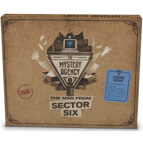 2!MYSTTMFSS The Man From Sector Six Escape Room Game published by Mystery Agency Ltd