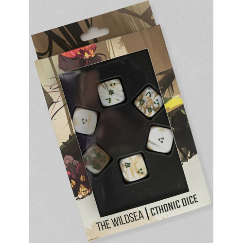 MYTHWLDSEADCE7 The Wildsea RPG: Cthonic Dice Set published by Mythworks