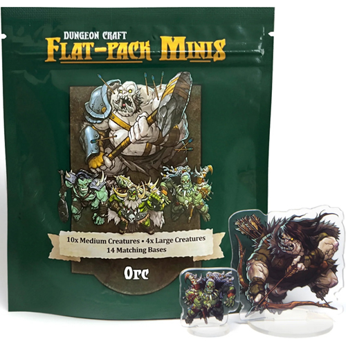 N85G502 Flat Pack Minis: Orcs published by 1985 Games