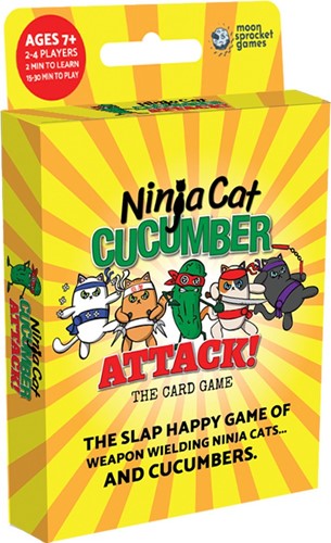 NC22002 Ninja Cat Cucumber Attack! Card Game published by Level 99