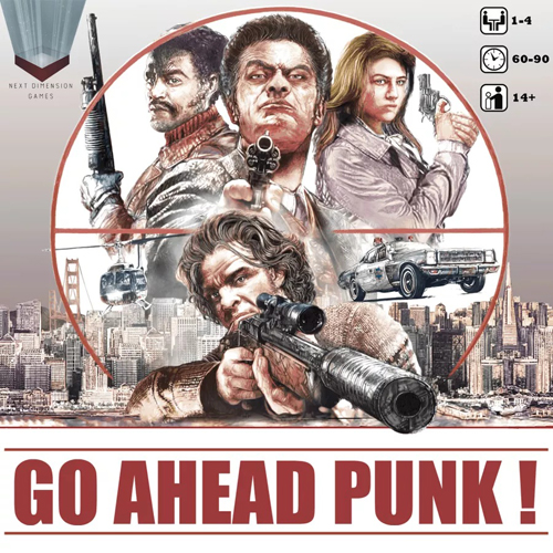 2!NDG00102 Go Ahead Punk! Board Game published by Next Dimension Games