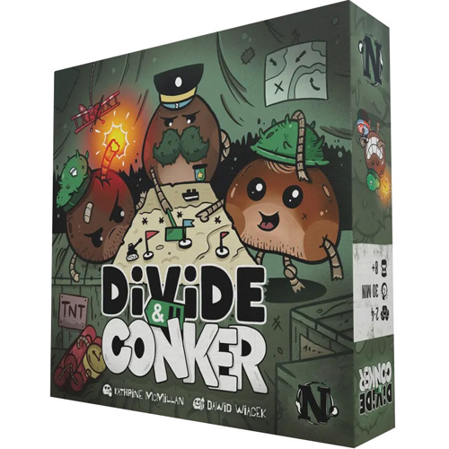 NDOTCONK Divide And Conker Board Game published by No Drinks On The Table