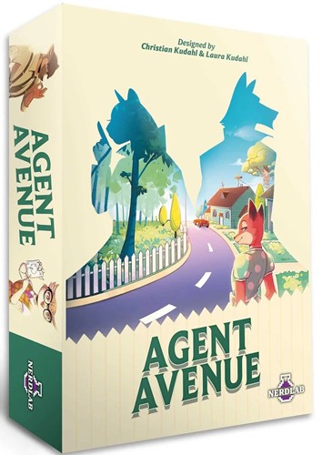 2!NERAAV0101 Agent Avenue Card Game published by Asmodee