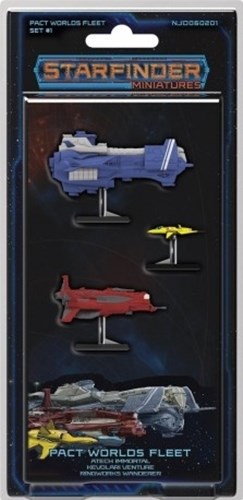 Starfinder Miniatures: Pact Worlds Fleet Set 1