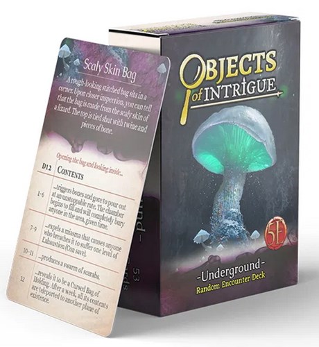 Dungeons And Dragons RPG: Objects Of Intrigue: Underground Deck