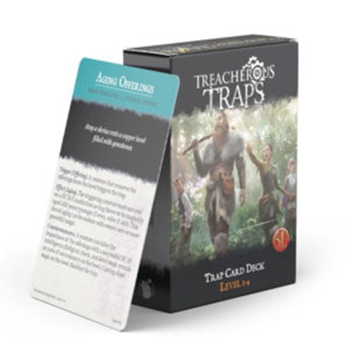 NRG1018 Dungeons And Dragons RPG: Treacherous Traps: CR 1-4 published by Nord Games