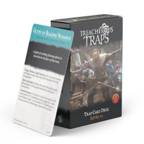 NRG1019 Dungeons And Dragons RPG: Treacherous Traps: CR 5-8 published by Nord Games