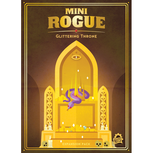 NUT25104MR2THRNE Mini Rogue Board Game: Glittering Throne published by Nuts! Publishing