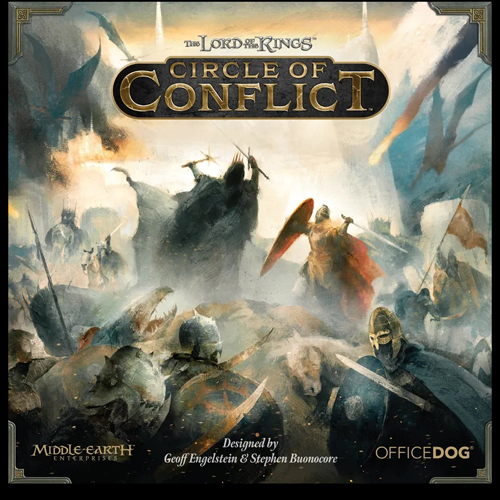 ODGRWM0201 The Lord Of The Rings: Circle of Conflict Board Game published by Office Dog