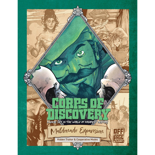 OFFCDI006103 Corps Of Discovery Board Game: Maldonado Expansion published by Off the Page Games