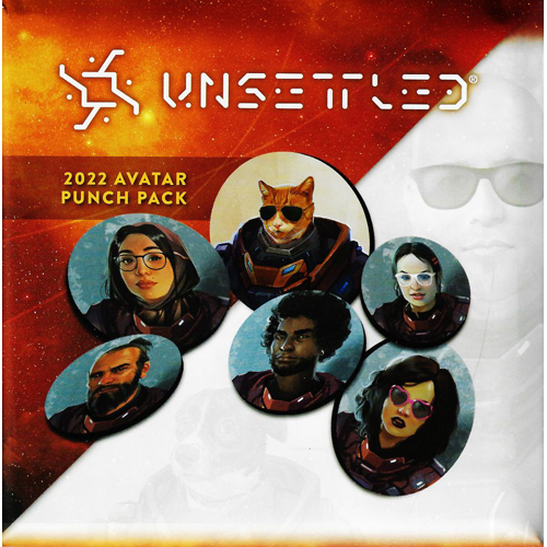 3!ONB0261 Unsettled Board Game: Avatar Punch Pack (2022) published by Orange Nebula