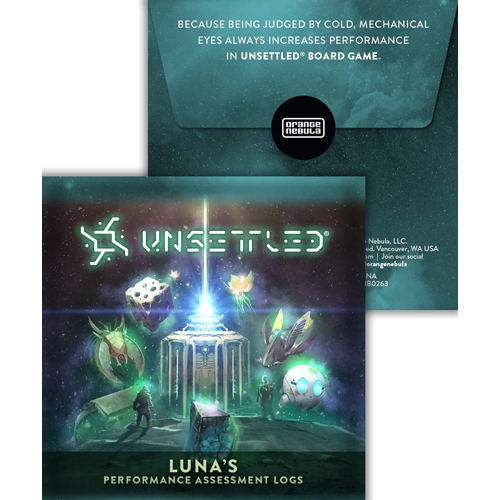 3!ONB0263 Unsettled Board Game: Luna's Performance Assessment Logs published by Orange Nebula