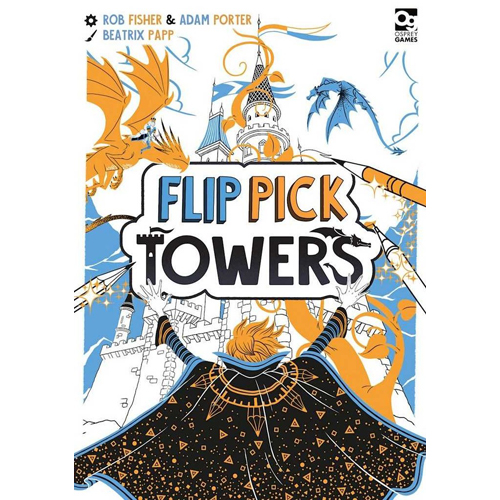 3!OSP86988 Flip Pick Towers Board Game published by Osprey Games