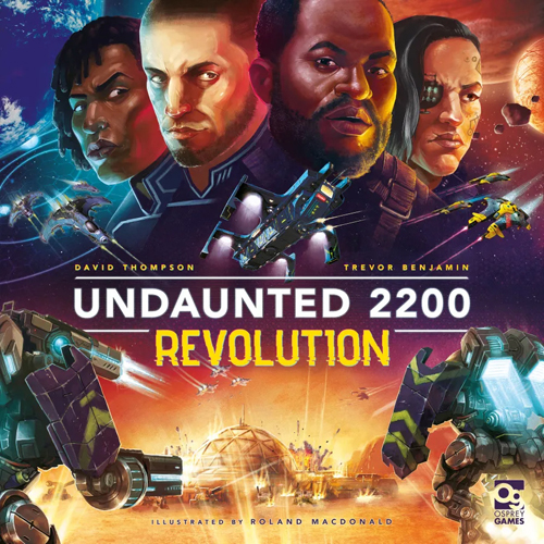 2!OSP87101 Undaunted Card Game 2200: Revolution published by Osprey Games