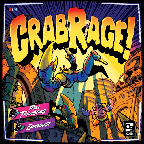 OSP87211 Crab Rage Board Game published by Osprey Games