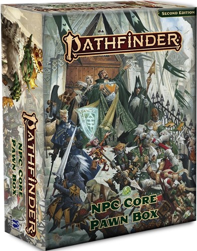 2!PAI10009MC Pathfinder RPG 2nd Edition: NPC Core Pawn Box published by Paizo Publishing