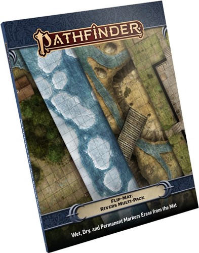 PAI11024FM Pathfinder Flip-Mat: Rivers Multi-Pack published by Paizo Publishing