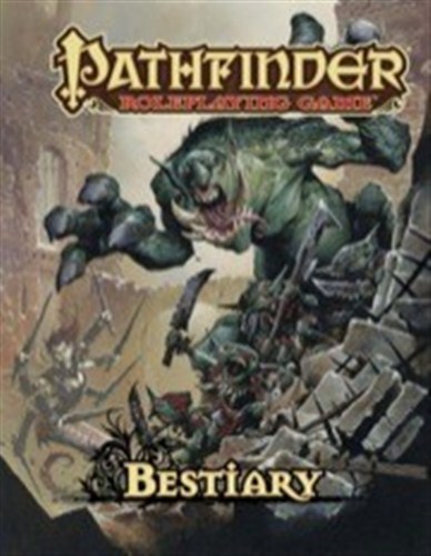 PAI1112 Pathfinder RPG: Bestiary published by Paizo Publishing