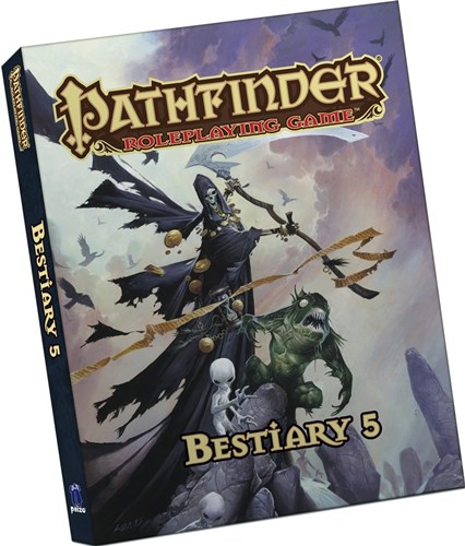 PAI1133PE Pathfinder RPG: Bestiary 5 Pocket Edition published by Paizo Publishing