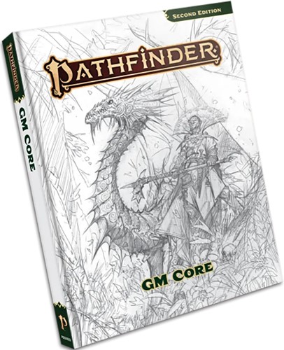 Pathfinder RPG 2nd Edition: GM Core Rulebook Sketch Cover