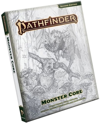 Pathfinder RPG 2nd Edition: Monster Sketch Cover