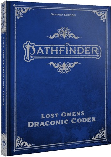 3!PAI13007SE Pathfinder RPG 2nd Edition: Lost Omens: Draconic Codex Special Edition published by Paizo Publishing
