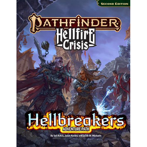 2!PAI15222HC Pathfinder RPG 2nd Edition: Adventure Path: Hellbreakers published by Paizo Publishing
