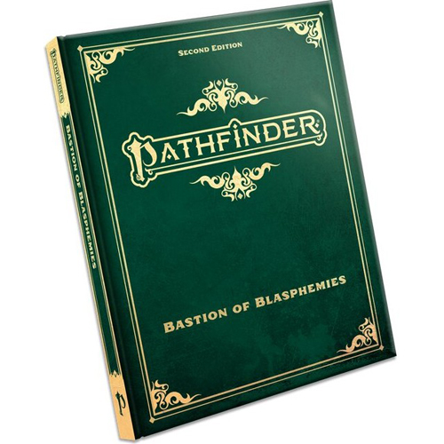 PAI15224SE Pathfinder RPG 2nd Edition: Bastion Of Blasphemies Adventure Path Special Edition published by Paizo Publishing