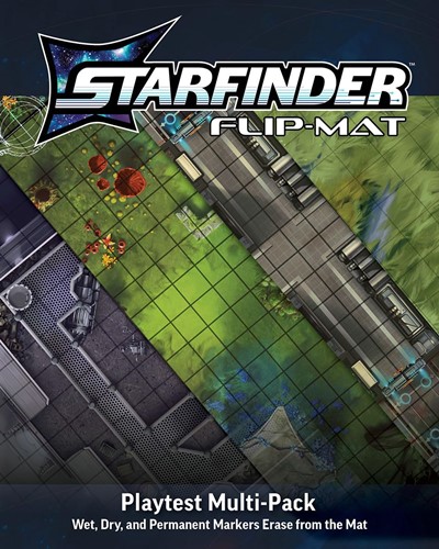 2!PAI21000FM Starfinder RPG: Flip-Mat Playtest Multi-Pack published by Paizo Publishing