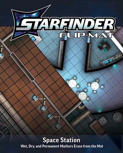 2!PAI21003FM Starfinder RPG: Flip-Mat Space Station published by Paizo Publishing