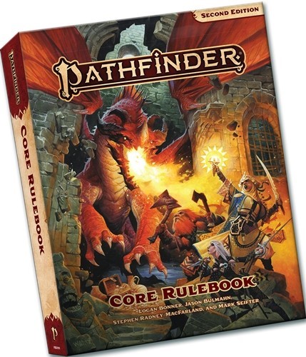 PAI2101PE Pathfinder RPG 2nd Edition: Core Rulebook Pocket Edition published by Paizo Publishing