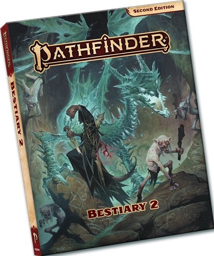 PAI2104PE Pathfinder RPG 2nd Edition: Bestiary 2 Pocket Edition published by Paizo Publishing