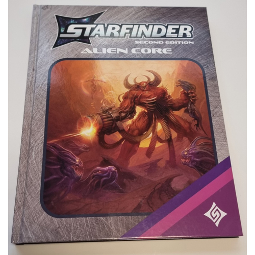2!PAI22003SK Starfinder RPG 2nd Edition: Alien Core Sketch Cover published by Paizo Publishing