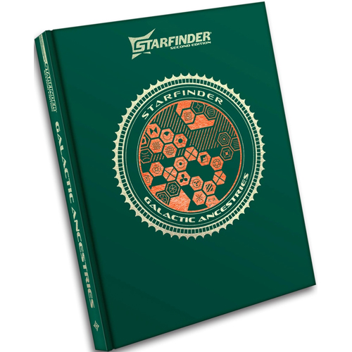 1!PAI22005SE Starfinder 2nd Edition: Galactic Ancestries Special Edition published by Paizo Publishing