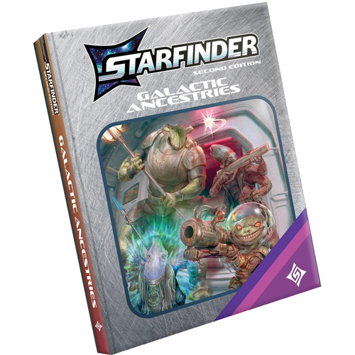 1!PAI22005SK Starfinder 2nd Edition: Galactic Ancestries Retailer Cover published by Paizo Publishing