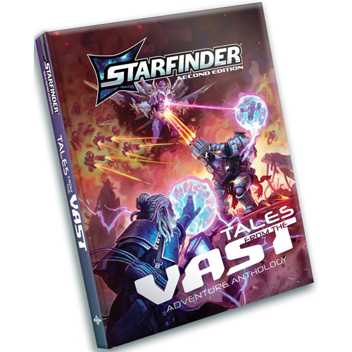 PAI24007HC Starfinder RPG 2nd Edition: Tales From The Vast Adventure Anthology Adventure published by Paizo Publishing
