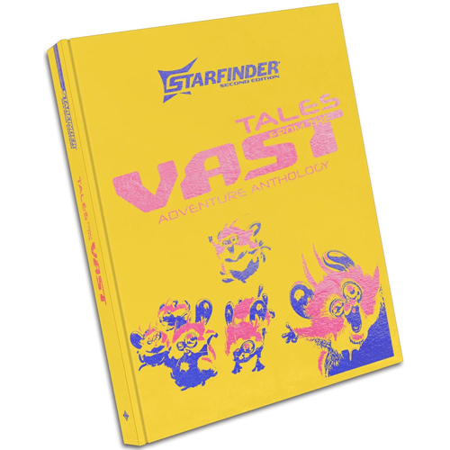 PAI24007SE Starfinder RPG 2nd Edition: Tales From The Vast Adventure Anthology Adventure Special Edition published by Paizo Publishing