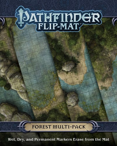 PAI30093 Pathfinder RPG Flip-Mat Multi-Pack: Forests published by Paizo Publishing