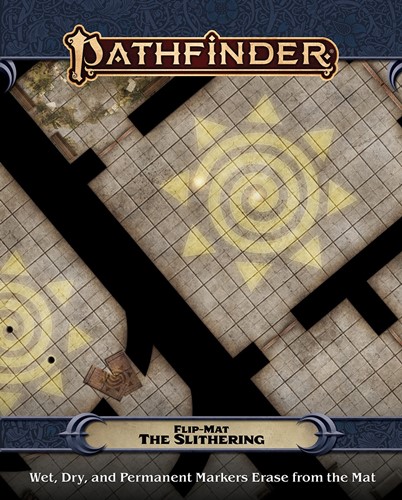 PAI30107 Pathfinder RPG Flip-Mat The Slithering published by Paizo Publishing