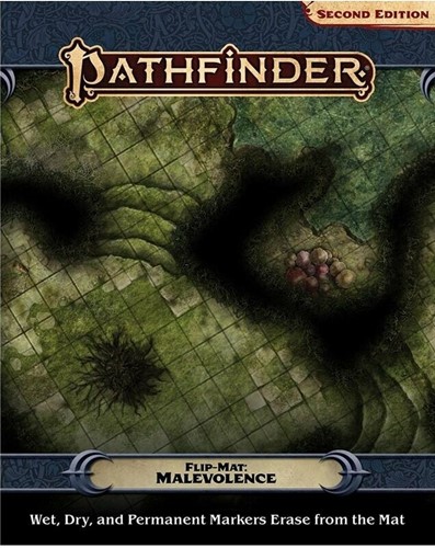 PAI30112 Pathfinder RPG Flip-Mat Malevolence published by Paizo Publishing