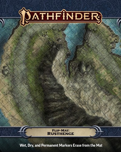 2!PAI30132 Pathfinder RPG Flip-Mat: Rusthenge published by Paizo Publishing