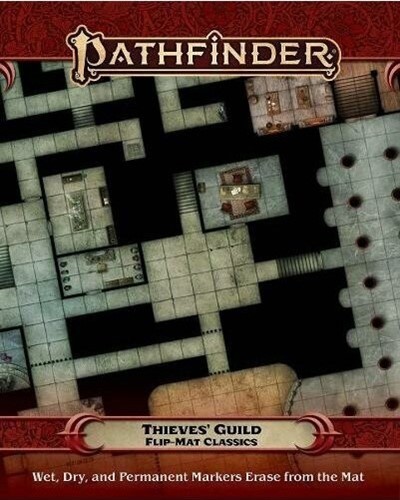PAI31036 Pathfinder RPG Flip-Mat Classics: Thieves Guild published by Paizo Publishing