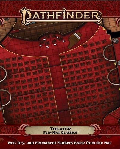 PAI31040 Pathfinder RPG Flip-Mat Classics: Theater published by Paizo Publishing